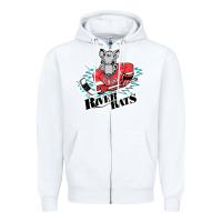 White albany river rats Zipper Hoodie - artisFamous