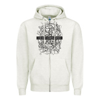 Oatmeal Heather ı'm not complicated Zipper Hoodie - artisFamous