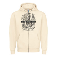 Sandshell ı'm not complicated Zipper Hoodie - artisFamous
