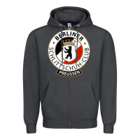 Smoke bsc preussen Zipper Hoodie - artisFamous