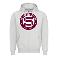 Dove Grey hc sparta praha Zipper Hoodie - artisFamous