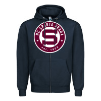 Navy hc sparta praha Zipper Hoodie - artisFamous