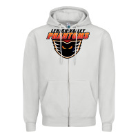Dove Grey lehigh valley phantoms Zipper Hoodie - artisFamous