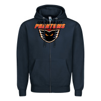 Navy lehigh valley phantoms Zipper Hoodie - artisFamous