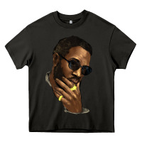 Asphalt Black man Heavy Core Tee - HowdyJamesFarm