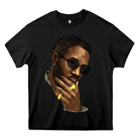 Black Black man Heavy Core Tee - HowdyJamesFarm