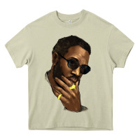 Mossy Black man Heavy Core Tee - HowdyJamesFarm