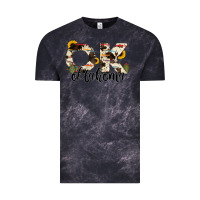 Cloud Black oklahoma state cowhide serape cactus Vintage Tee - RanaPortraitStore