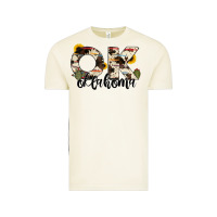 Vintage Arctic oklahoma state cowhide serape cactus Vintage Tee - RanaPortraitStore