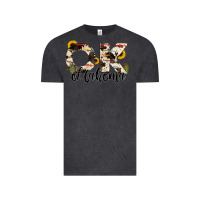 Vintage Black oklahoma state cowhide serape cactus Vintage Tee - RanaPortraitStore