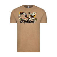 Vintage Coffee oklahoma state cowhide serape cactus Vintage Tee - RanaPortraitStore