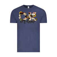 Vintage Denim oklahoma state cowhide serape cactus Vintage Tee - RanaPortraitStore