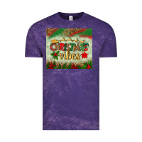 Cloud Purple christmas vibes tumbler Vintage Tee - BundleAndBundleShop