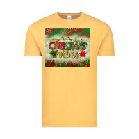 Vintage Mustard christmas vibes tumbler Vintage Tee - BundleAndBundleShop