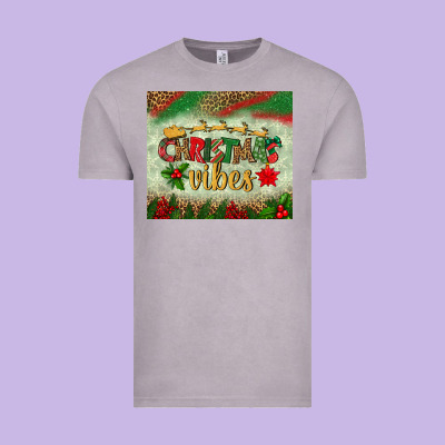 Christmas Vibes Tumbler Vintage Tee Designed By Bundleandbundleshop
