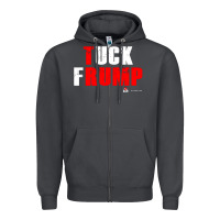 Smoke tuck frump Zipper Hoodie - DesigneFamous