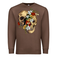 Chestnut nature skull Premium Sweatshirt - RanaPortraitStore