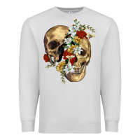 Dove Grey nature skull Premium Sweatshirt - RanaPortraitStore