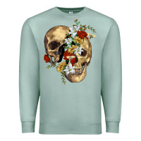 Seafoam nature skull Premium Sweatshirt - RanaPortraitStore