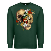 Sports Green nature skull Premium Sweatshirt - RanaPortraitStore