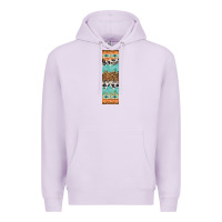 Lilac fall pattern Premium Hoodie - Artiststas
