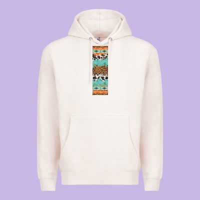 Fall Pattern Premium Hoodie Designed By Artiststas