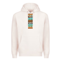 Pale Pink fall pattern Premium Hoodie - Artiststas