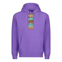 Purple fall pattern Premium Hoodie - Artiststas