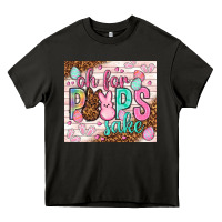 Asphalt Oh for peeps sake tumbler Easter Day Heavy Core Tee - HowdyJamesFarm
