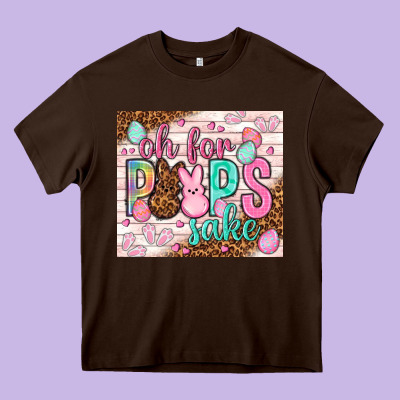 Oh For Peeps Sake Tumbler Easter Day Heavy Core Tee Designed By Howdyjamesfarm