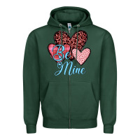 Sports Green hearts be mine Zipper Hoodie - JahusDesignShop