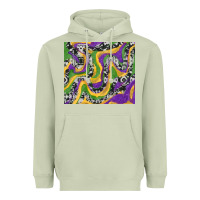 Matcha mardi gras cowhide Heavyweight Hoodie - RanaPortraitStore