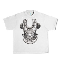 Lunar Rock Chest Protector Fa Element Urban Heavy Tee - FaDigitalArtStudio