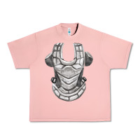 Salmon Chest Protector Fa Element Urban Heavy Tee - FaDigitalArtStudio
