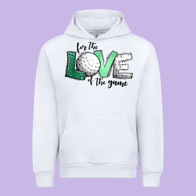 For The Love Of The Game Golf Urban Hoodie Designed By Jasminsmagicworld