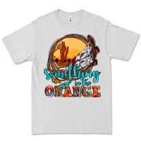 Dove Grey something in the orange olivia Premium Tee - OliviaCreatesArt