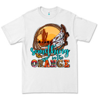 White something in the orange olivia Premium Tee - OliviaCreatesArt
