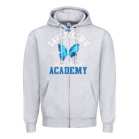 Heather Grey life is strange max caulfield's time Zipper Hoodie - DesigneFamous