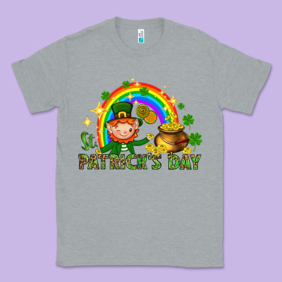 St. Patrick's Day Elf With Elements Classic Tee Designed By Howdyjamesfarm