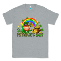Heather Grey St. Patrick's Day Elf with elements Classic Tee - HowdyJamesFarm