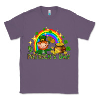 Lavender St. Patrick's Day Elf with elements Classic Tee - HowdyJamesFarm