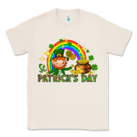Natural St. Patrick's Day Elf with elements Classic Tee - HowdyJamesFarm