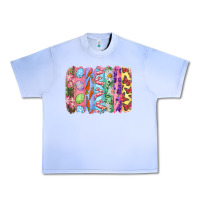 Grape Ice Easter Brushstrokes Urban Heavy Tee - RanaPortraitStore