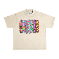 Sandshell Easter Brushstrokes Urban Heavy Tee - RanaPortraitStore