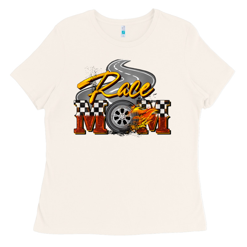 Race Mom Mother's Day Ladies Tee by FaDigitalArtStudio | Teevron