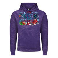 Cloud Purple It's Freezing Season Vintage Hoodie - CowhideDigitalArt