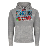 Cloud Rock It's Freezing Season Vintage Hoodie - CowhideDigitalArt