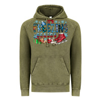 Vintage Olive It's Freezing Season Vintage Hoodie - CowhideDigitalArt