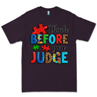 Plum think before you judge Premium Tee - OliviaCreatesArt