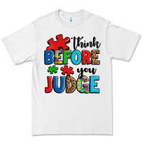 White think before you judge Premium Tee - OliviaCreatesArt